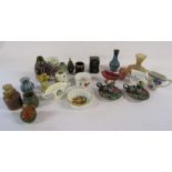 Selection of ceramic items to include Wild Goose Studio, Scheria 24k gold, Chinese Rose etc