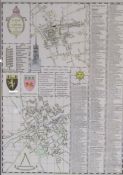 A map of Louth 1990 - limited edition 99/100 drawn by T.G.Grey