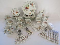 Johnson Bros 'Fresh Fruit' Dinner service - some other items not Fresh Fruit (plate stands for
