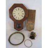 Seth Thomas, Thomaston wall clock in parts and not complete made in the US America