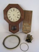 Seth Thomas, Thomaston wall clock in parts and not complete made in the US America