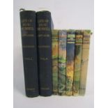 Selection of Biggles books and 2 volumes of The Life of Beau Brummell