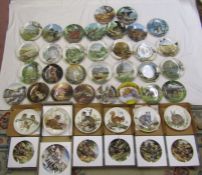 Collection of collectors plates to include, Wedgwood, Spode, Knowles, Royal Worcester, Royal Doulton
