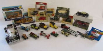 Selection of 'Days Gone By' Lledo cards, Joal Caterpillar Vehicles etc