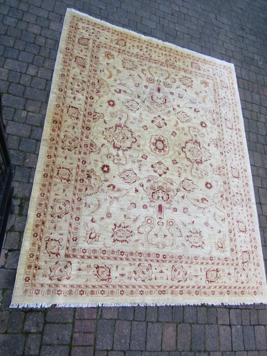 Large Afghan rug approx. 9ft x 12ft