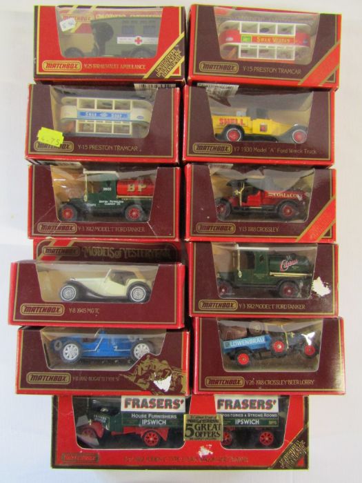 Selection of 'Models of Yesteryear' matchbox cars  to include Michelin Morris Cowley van, 1894 Steam - Image 3 of 4