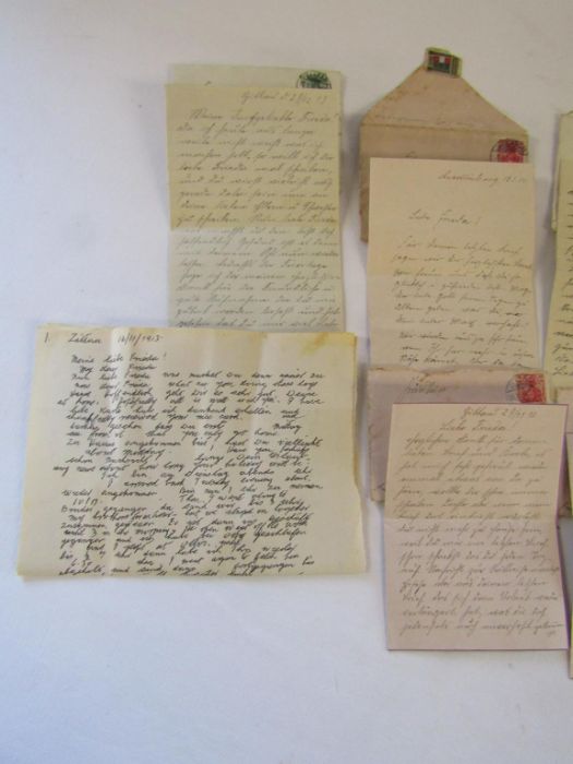 Collection of letters written in German dated from 1913 - Image 2 of 5