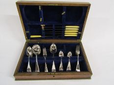 Cooper Brothers part canteen of cutlery