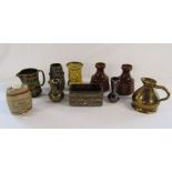 Selection of mixed jugs and others to include Sylvac, lustre ware, Wade etc