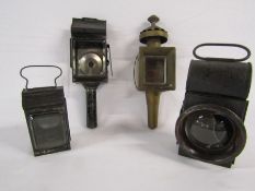 Carriage lamps and railway lamps