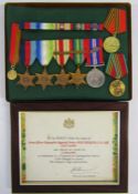 Collection of Campaign Stars, clasps and medals to include - 1939-45 star,  Atlantic star, Africa