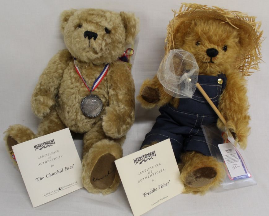 Merrythought limited edition Churchill bear (including Churchill commemorative coin) 179 / 5950 with