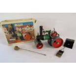 Mamod S.R 1a steam roller with box