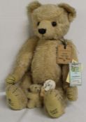 Robin Rive Countrylife (New Zealand) limited edition Farnell bear with tags 62/300 48cm with growler