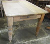 Farmhouse kitchen table 123cm by 90cm