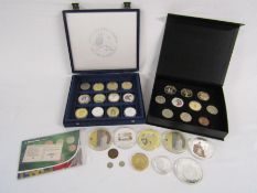 Collection of commemorative coins