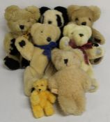 Sheepskin teddy bears including Tinka-Bell etc.