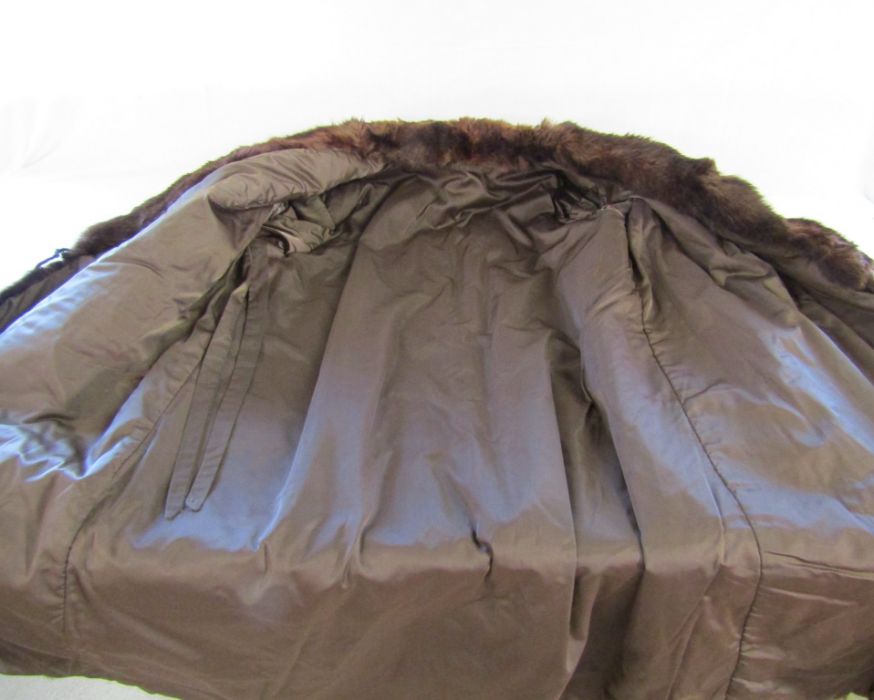 Fur coat - fur collar and fur trimmings - Image 9 of 9