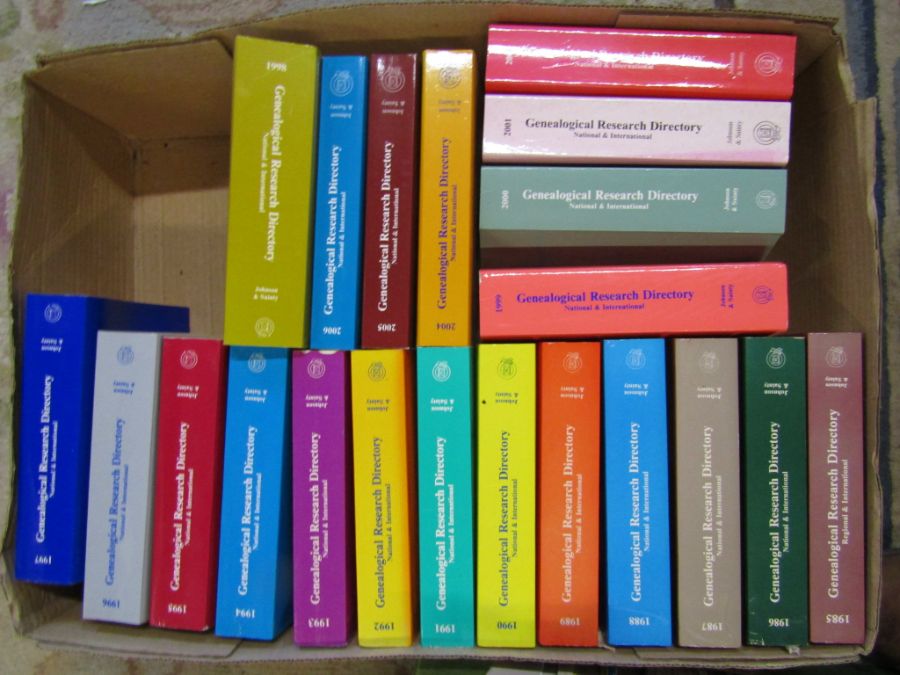 A very large collection of genealogy books and cd-roms mainly for Sussex, Kent and Lincolnshire - Image 7 of 10