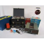 Hanimex La Ronde projector, collection of cassettes and other items