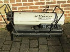 Jefferson inferno 150 space heater - model JEFHTSPC150 - missing wheels