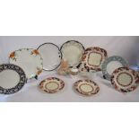 Collection of plates to include Jersey Crown Ware, Crown Staffordshire among others a Wade Natwest