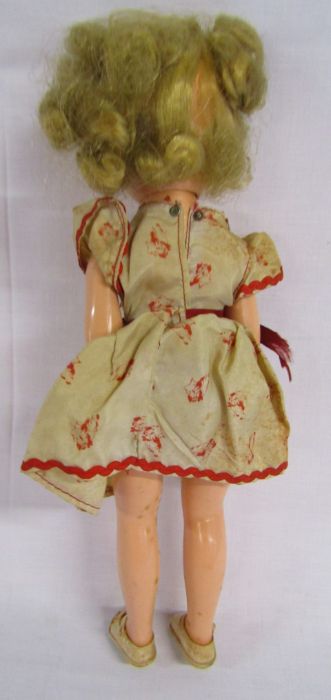 Palitoy No 35 doll - Girl Annual doll with patterns (used) a Sindy hob & bed (missing parts and some - Image 8 of 9