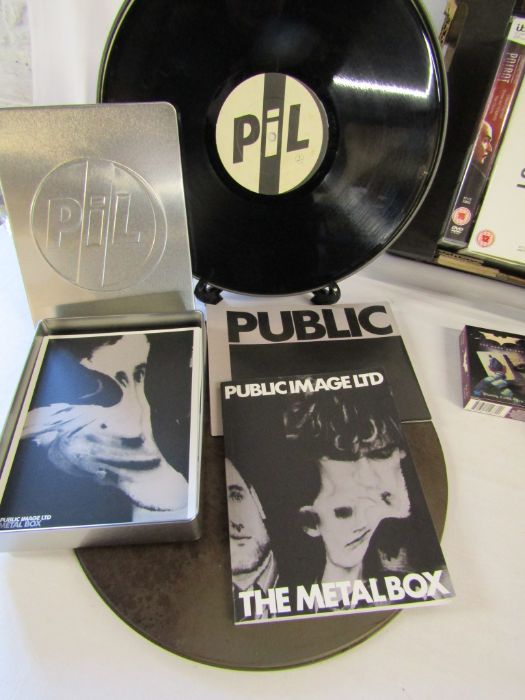 Mixed Rock/Punk selection of items to include PIL Public Image Limited records and cds, books to - Image 2 of 5