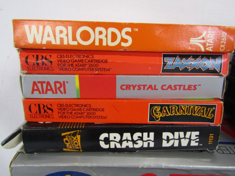 Atari 2600 (missing controllers) with games and Amstrad console also include some Sega Mega Drive - Image 5 of 7
