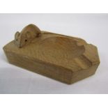 A Robert 'Mouseman' Thompson carved oak ashtray