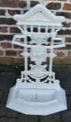 Victorian cast iron stick stand