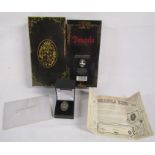 The ring of Dracula Elite edition prop replica #194/600 - stamped 925 and Universal Studios 2010 -