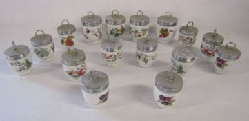 Collection of Royal Worcester codlers