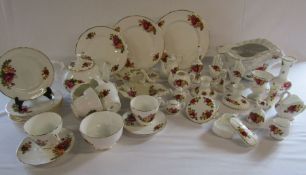 Collection of 'Cottage Rose' and Fentons ceramics