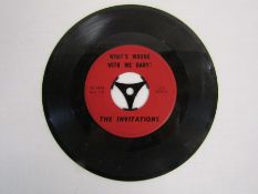 45 rpm vinyl single record - side A 'Why Did My Baby Turn Bad' - side B 'What's Wrong With Me