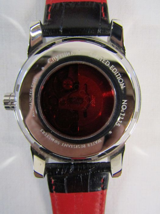 Limited edition CCCP automatic wrist watch No. 115 - Image 4 of 6