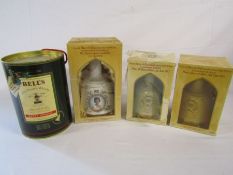 Special edition Bells whisky to include Christmas 1988 all unopened