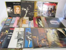 Collection of Lp's to include the Sex Pistols limited edition and others, Andy Warhol, The