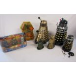 Collection of Dr Who Daleks to include Davros and the Dalek collectors set