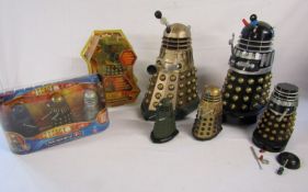 Collection of Dr Who Daleks to include Davros and the Dalek collectors set