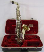 Armstrong 3000 saxophone Elkhart Indiana U.S.A with hard carry case