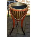 Regency style mahogany planter