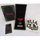 Limited edition prop replica Dracula medallion from the 1931 Universal Studios Motion Picture No 197