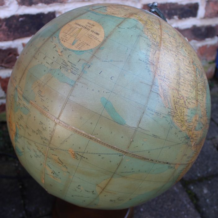 PAM cylinder radio & Phillips terrestrial globe - Image 2 of 2