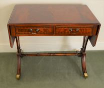 Reproduction Regency sofa table