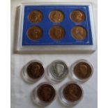 Patina Double Florin 6 Coin Collection & 5 further double florins George V, VI & Elizabeth II