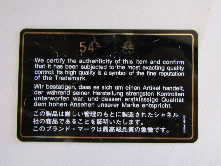 Chanel handbag 1997/99 - brown - Made in France - quilting stitched - matching code and certificate, - Image 7 of 8