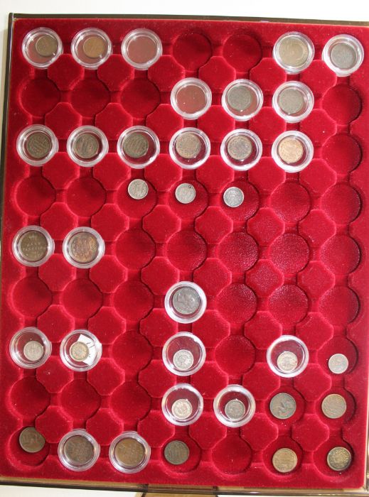 Selection of Victorian & Edwardian farthing fractionals (31) & 1 x George IV, 1 x George V, in