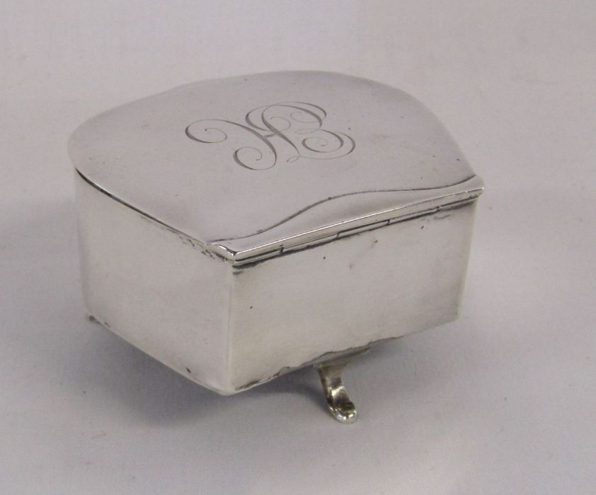 Mappin & Webb silver trinket box dated 1909 - total weight 4.91 ozt - Image 5 of 6