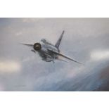 Limited edition signed print 61/250 Michael Rondot 'Thunder & Lightning - Farewell to the Lightning'